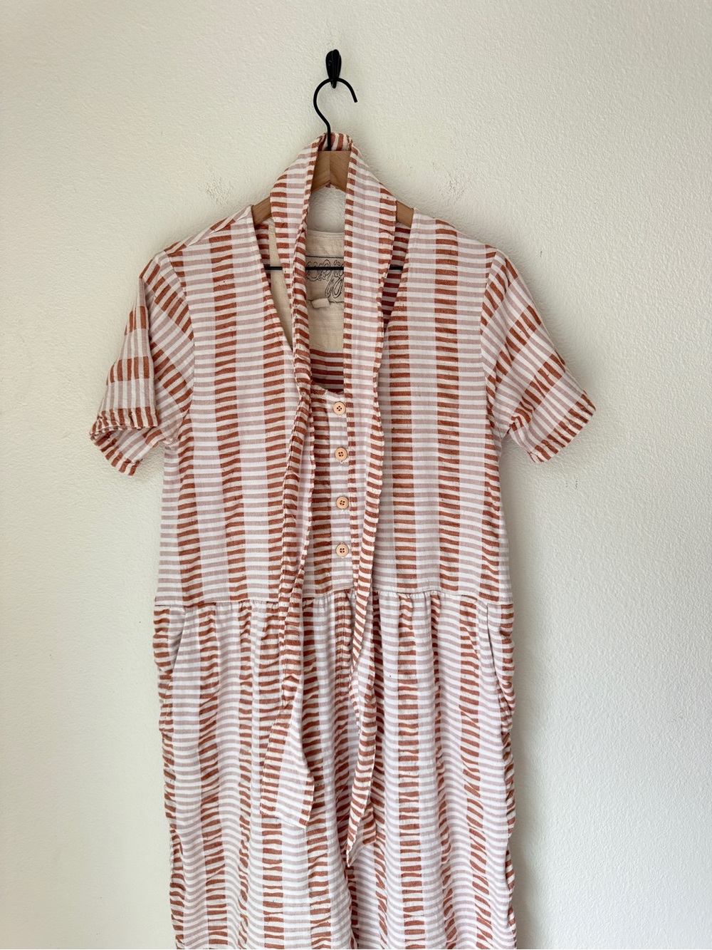 Ace & Jig Lyle button-front jumpsuit in Chalk - Small - EUC - Picture 5 of 11